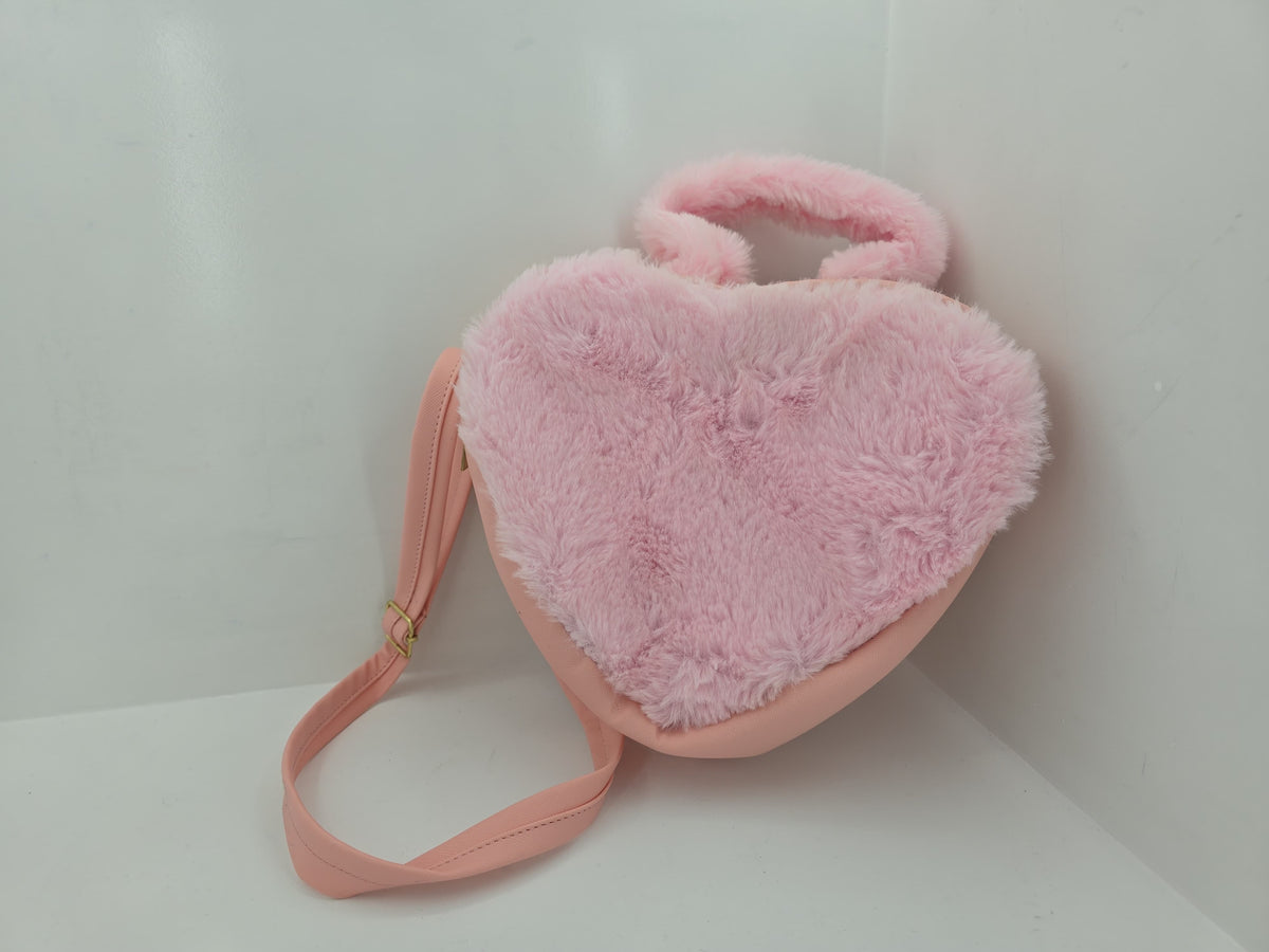 Bolsa fluffy pink